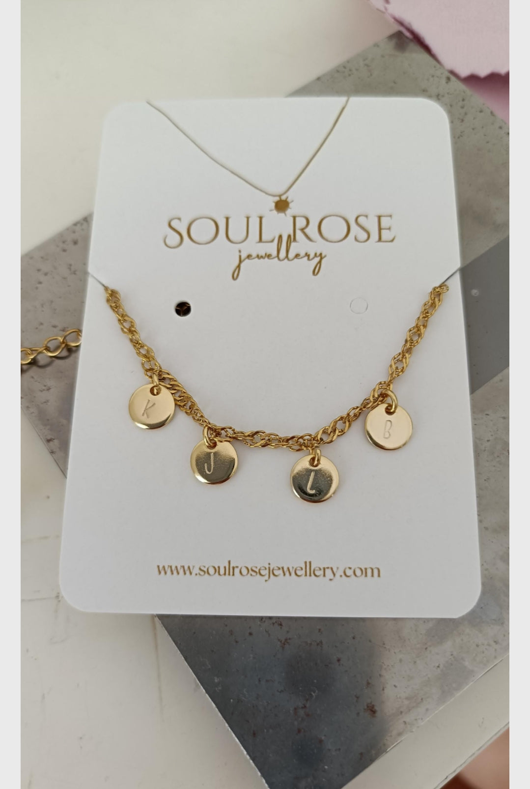 Personalized Bracelet - twisted chain